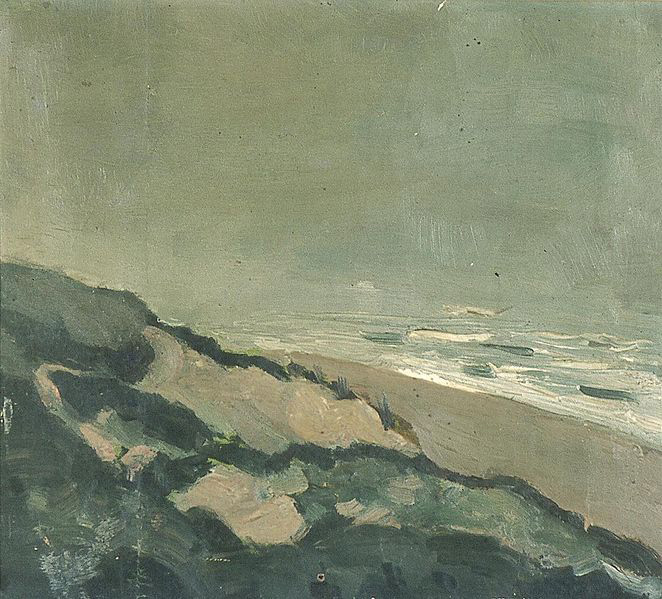 Theo van Doesburg Dunes and sea